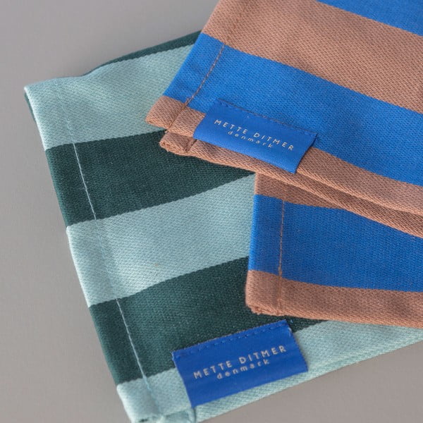 Tekstilni ubrusi u setu 2 kom Stripes – Mette Ditmer Denmark-image-2