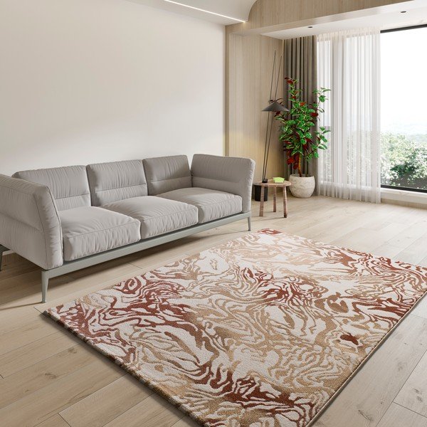 Bež/boje terakote tepih 160x230 cm Astra – Universal-image-1