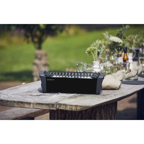 Crni roštilj na drveni ugljen Aurora-image-1