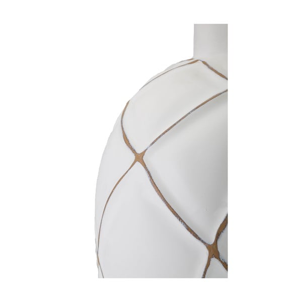 Bijela/krem stolna lampa s tekstilnim sjenilom (visina 60 cm) Lines – Mauro Ferretti-image-3