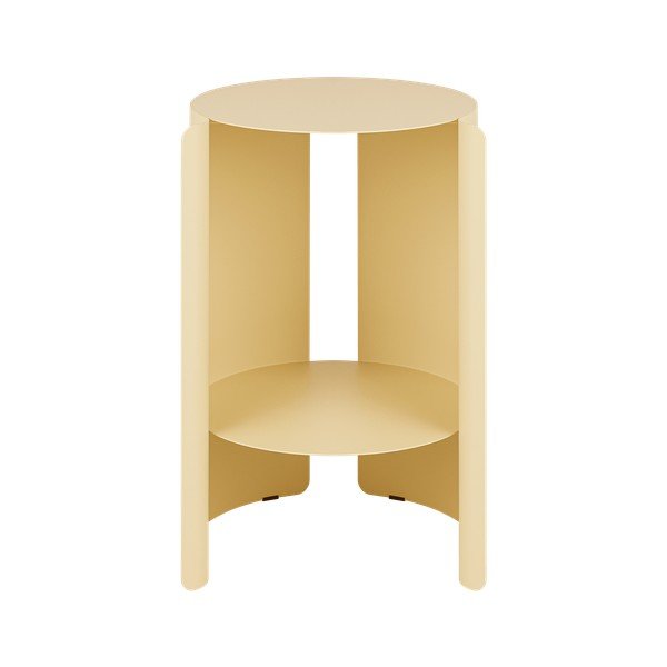 Željezni okrugao pomoćni stol ø 32 cm Wa – noo.ma