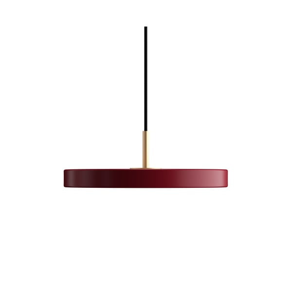 Crvena LED viseća svjetiljka s metalnim sjenilom ø 31 cm Asteria Mini – UMAGE-image-3