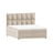 Bež boxspring krevet s prostorom za odlaganje 180x200 cm Flip – Ropez