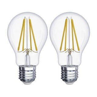 Set od 2 LED žarulje EMOS Filament A60 A++ Warm White, 6W E27