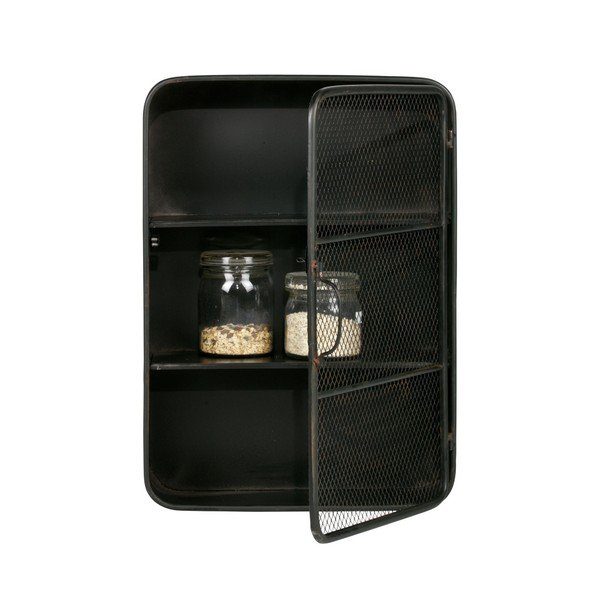 Crni zidni ormarić De Eekhoorn Nova-image-1