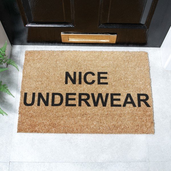 Otirač od kokosovih vlakana 40x60 cm Nice Underwear – Artsy Doormats-image-2