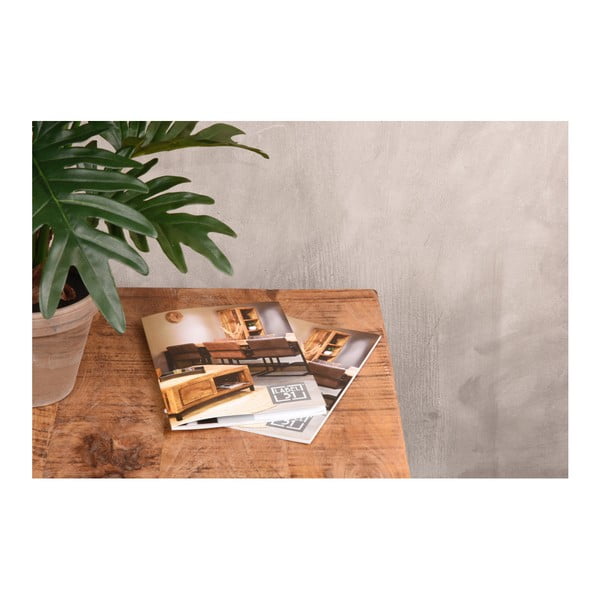 Crni stolić za kavu s pločom od drveta manga LABEL51 Box-image-1