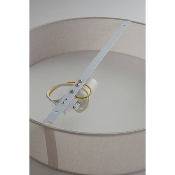 Bež tekstilna stropna svjetiljka ø 40 cm Allan – Jotex-image-4