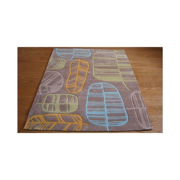 Tepih Fossil Leaf 80x150 cm, smeđi-image-2