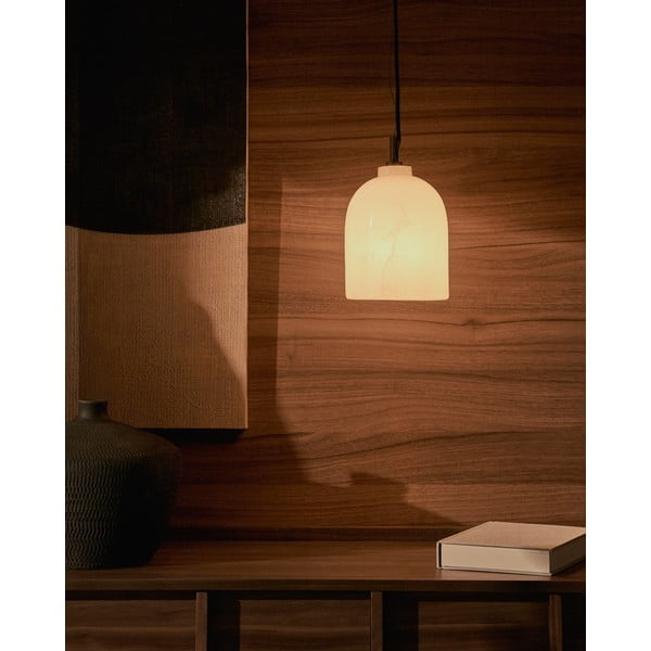 Viseća svjetiljka boje slonovače ø 15 cm Shenli – Kave Home-image-1