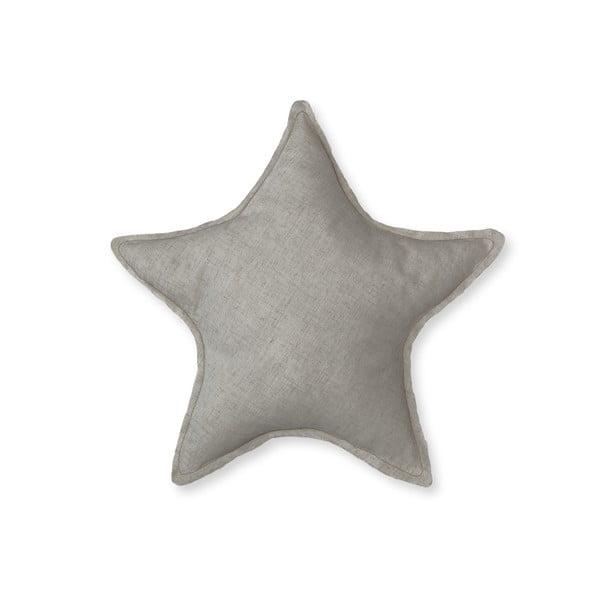 Sivi ukrasni jastuk Little Nice Things Star