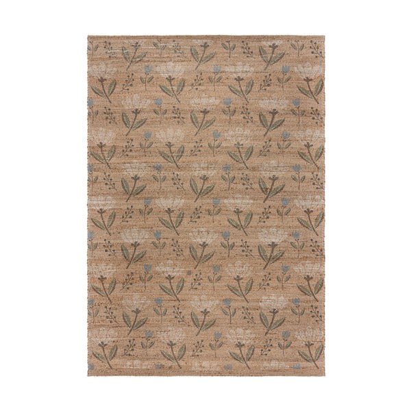 Ručno rađen tepih od mješavine jute u prirodnoj boji 80x150 cm Arriana – Flair Rugs