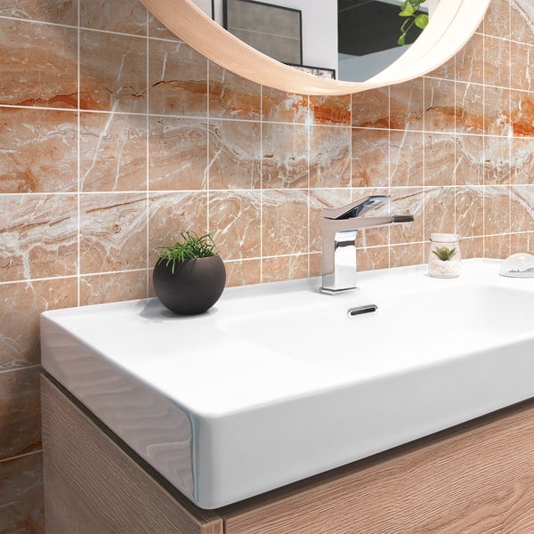 Set naljepnica za pločice 24 kom 15x15 cm Marble Tiles Torino - Ambiance-image-1