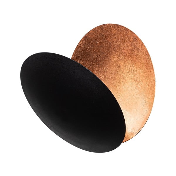 Crna/u bakrenoj boji LED zidna lampa ø 25 cm Yosma – Opviq lights-image-3