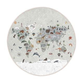 Periv dječji tepih za igru ø80 cm Big World – Mila Home