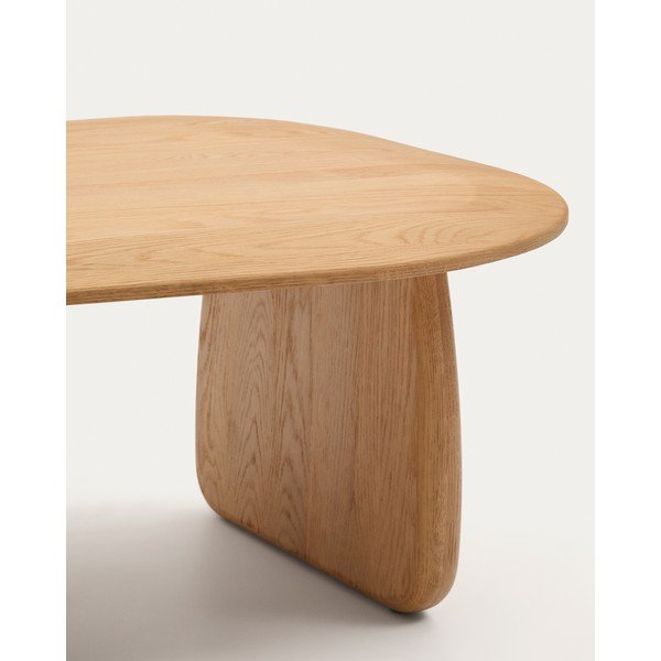 Pomoćni stol od punog hrasta 70x71 cm Pirita – Kave Home-image-4