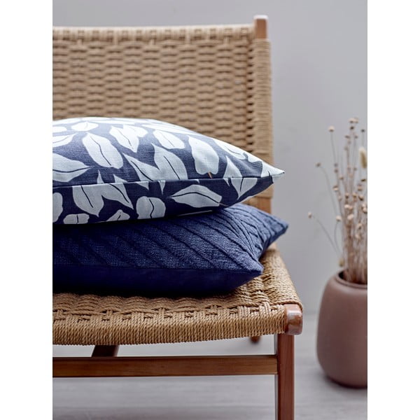 Plavi pamučni jastuk Södahl Benjamin, 50 x 50 cm-image-1