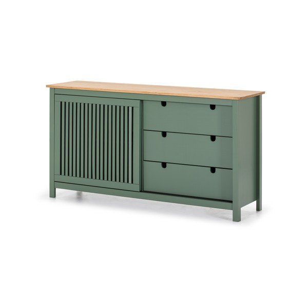 Zelena drvena komoda Marckeric Bruna-image-3