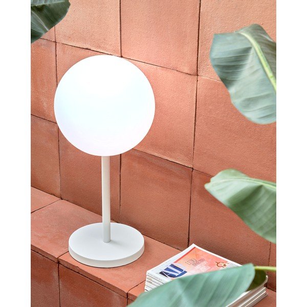 LED stolna/prijenosna vanjska svjetiljka s mogućnosti zatamnjivanja s USB ø 30 cm Dinesh – Kave Home-image-1