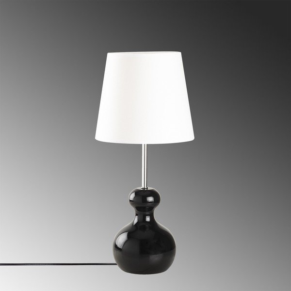 Drvena stolna lampa u crnoj Opviq rasvjeti Mallina-image-3