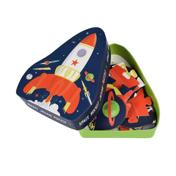 Puzzle (broj komada 18 kom) Space Age rocket – Rex London-image-3