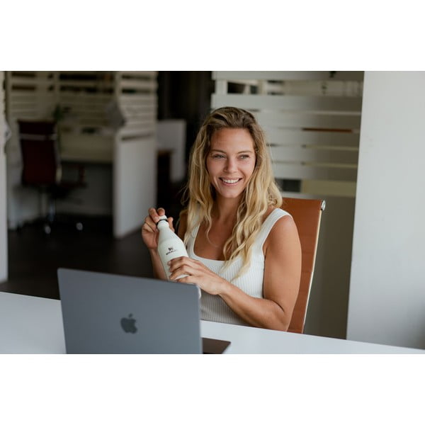 Krem boca za vodu od nehrđajućeg čelika 600 ml All Day Slim – Stanley-image-4