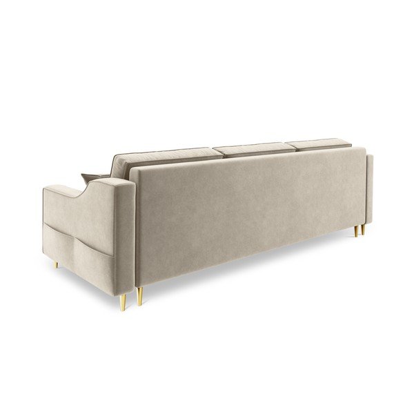Bež trosjed na razvlačenje Mazzini Sofas Marigold-image-4