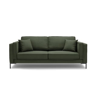 Tamnozelena sofa Milo Casa Attilio, 160 cm