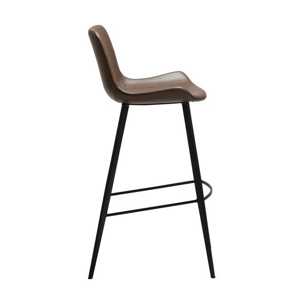 Smeđa barska stolica (visine sjedala 74,5 cm) Hype – DAN-FORM Denmark-image-4