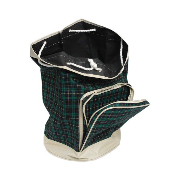 Zelena tartan torba Rex London Frank-image-3