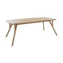 Blagovaonski stol od masivnog manga 100x200 cm Quenza – Light & Living
