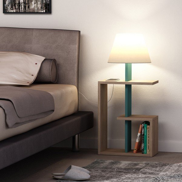 Tirkizna samostojeća lampa Homitis Saly-image-1