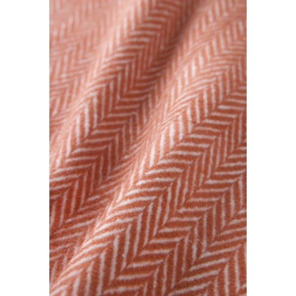 Pokrivač boje terakota s pamukom Euromant Skyline, 140 x 180 cm-image-3