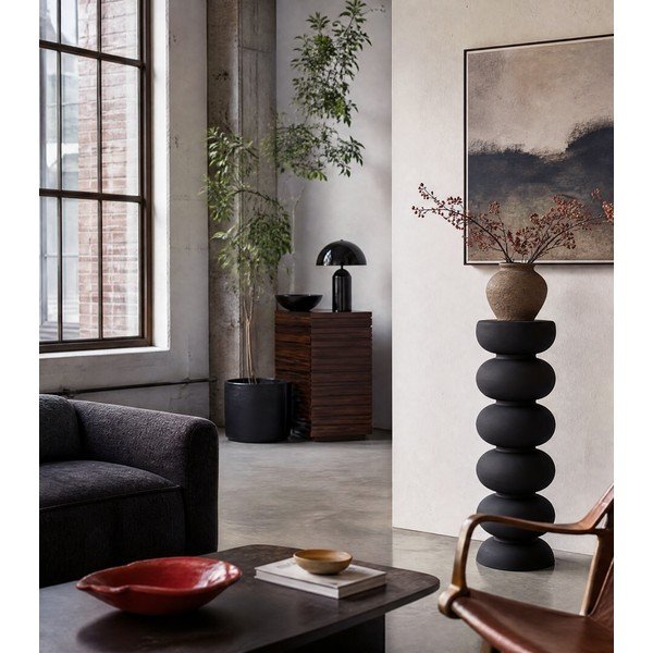 Metalni okrugao pomoćni stol ø 35 cm Kobodo – Light & Living-image-3