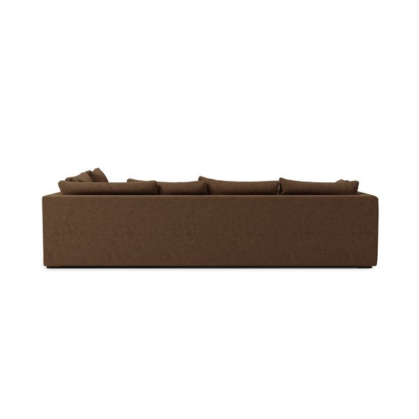 Smeđa kutna garnitura (desni kut) Comfy - Scandic-image-2