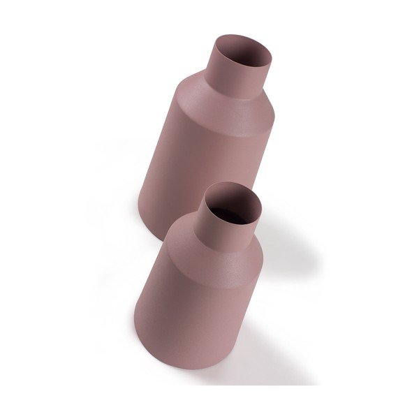 Set od 2 ružičaste vaze La Forma Soco-image-2