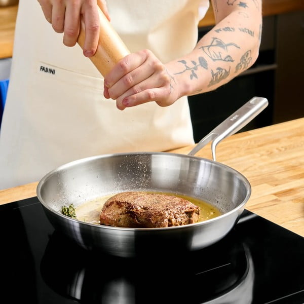 Tava od nehrđajućeg čelika ø 30 cm Lucca 3.0 – FABINI-image-1