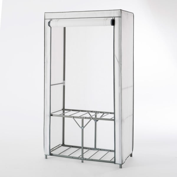 Bijeli tekstilni ormar Compactor Ormar Organiziran-image-2