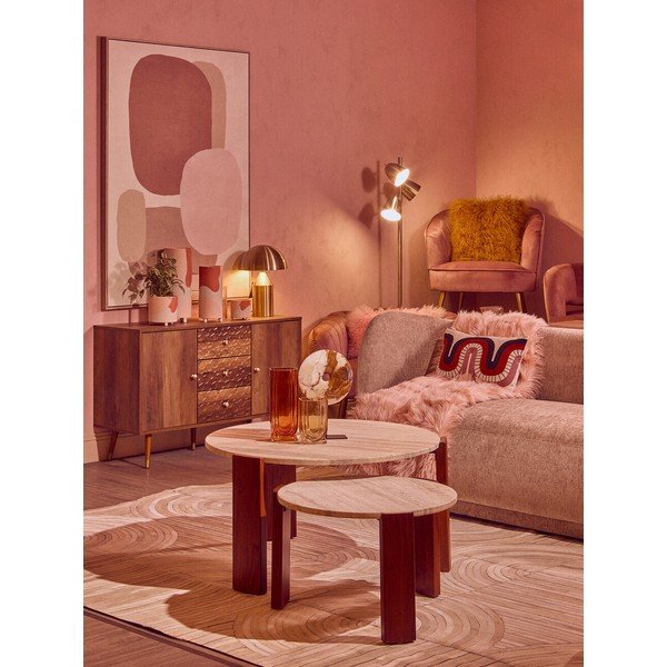Komoda u tamnoj prirodnoj boji 114x70x39 cm Frida – Premier Housewares-image-3
