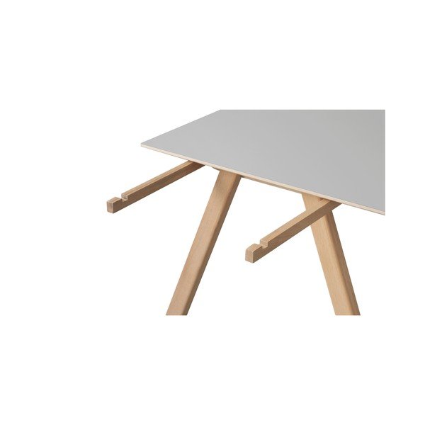 Siva ploča za proširenje stola Unique Furniture Bilbao, 45 x 90 cm-image-2