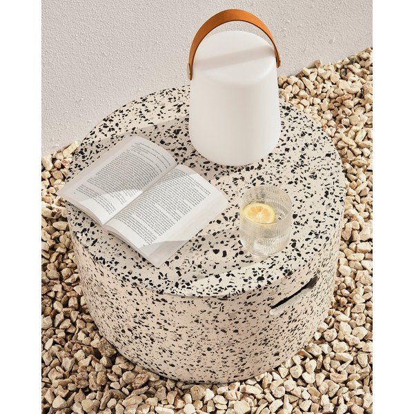 Bijelo-smeđa vanjska svjetiljka Kave Home Dialma-image-4