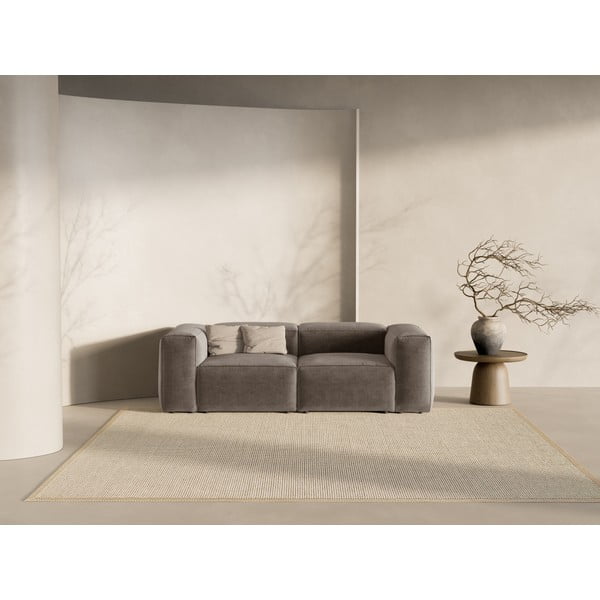 Smeđa sofa 224 cm Bergamo – Cosmopolitan Design-image-1