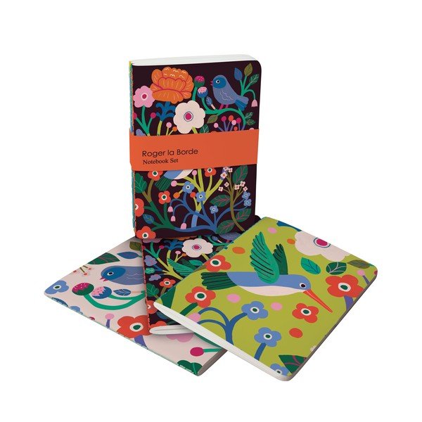 A6 bilježnice 64 str. 3 kom Birdsong – Roger la Borde-image-3