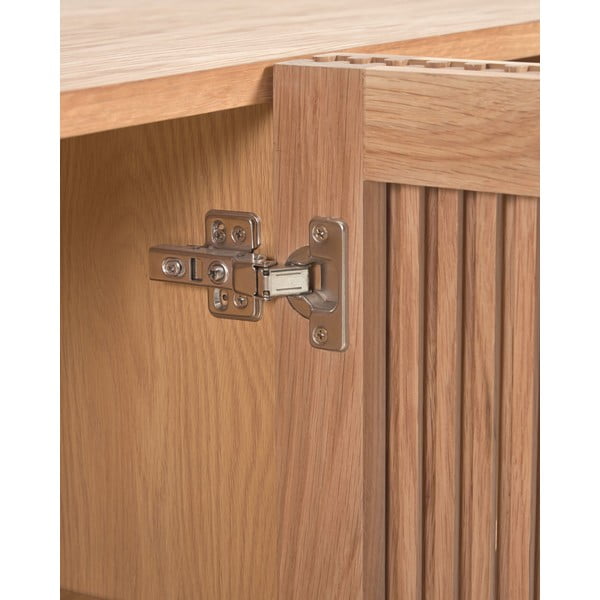 Niska komoda u dekoru hrasta u prirodnoj boji 180x72 cm Beyla – Kave Home-image-4