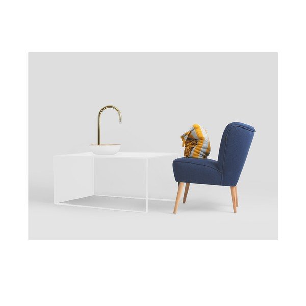 Bijeli metalni stolić za kavu 60x100 cm 2Wall – CustomForm-image-1