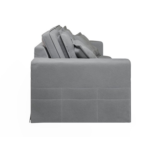 Svijetlo siva sofa 196 cm Nora – Ropez-image-4
