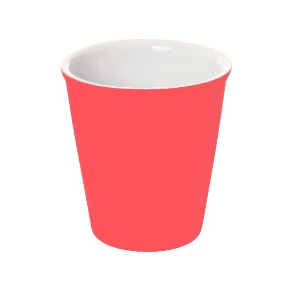 Neon ružičasta keramička šalica za cappuccino PT KITCHEN Silk