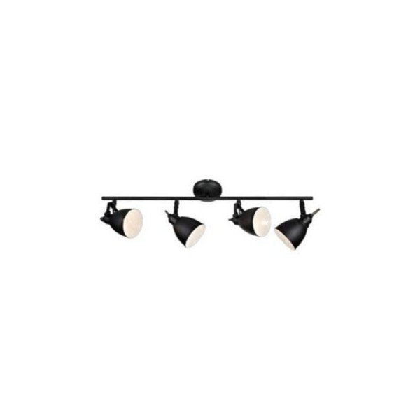 Crna stropna lampa s 4 žarulje Markslöjd Fjallback