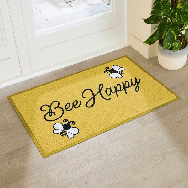 Otirač od PVC-a 60x90 cm Bee Happy – Artsy Doormats-image-1