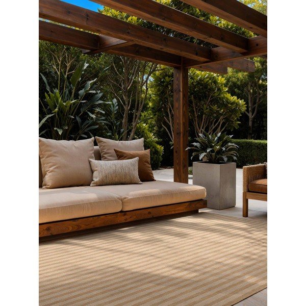 Krem/u prirodnoj boji unutarnji i vanjski tepih 160x230 cm Haringey Linley – Ted Baker-image-1